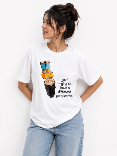 Just Trying To Have A Different Perspective Oversized T-Shirt