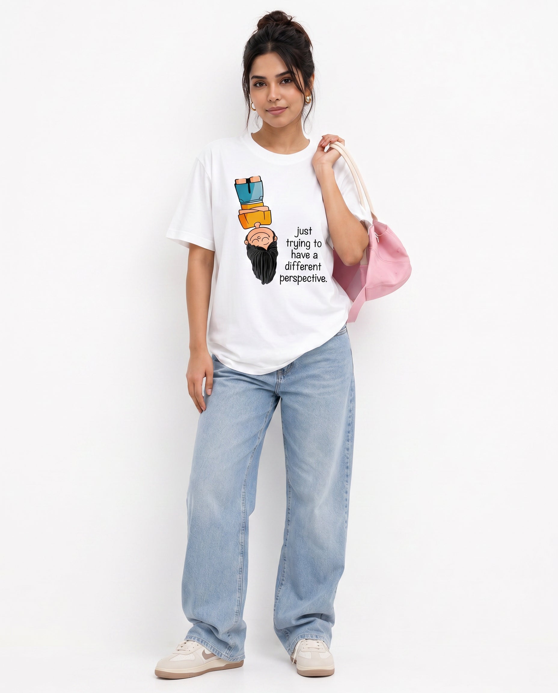 Just Trying To Have A Different Perspective Oversized T-Shirt