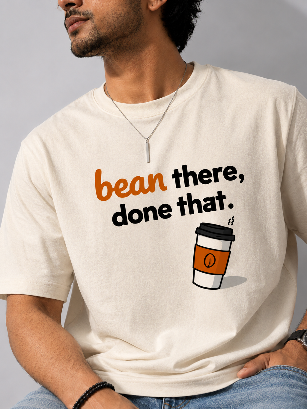 Bean There Done That Oversized T-Shirt