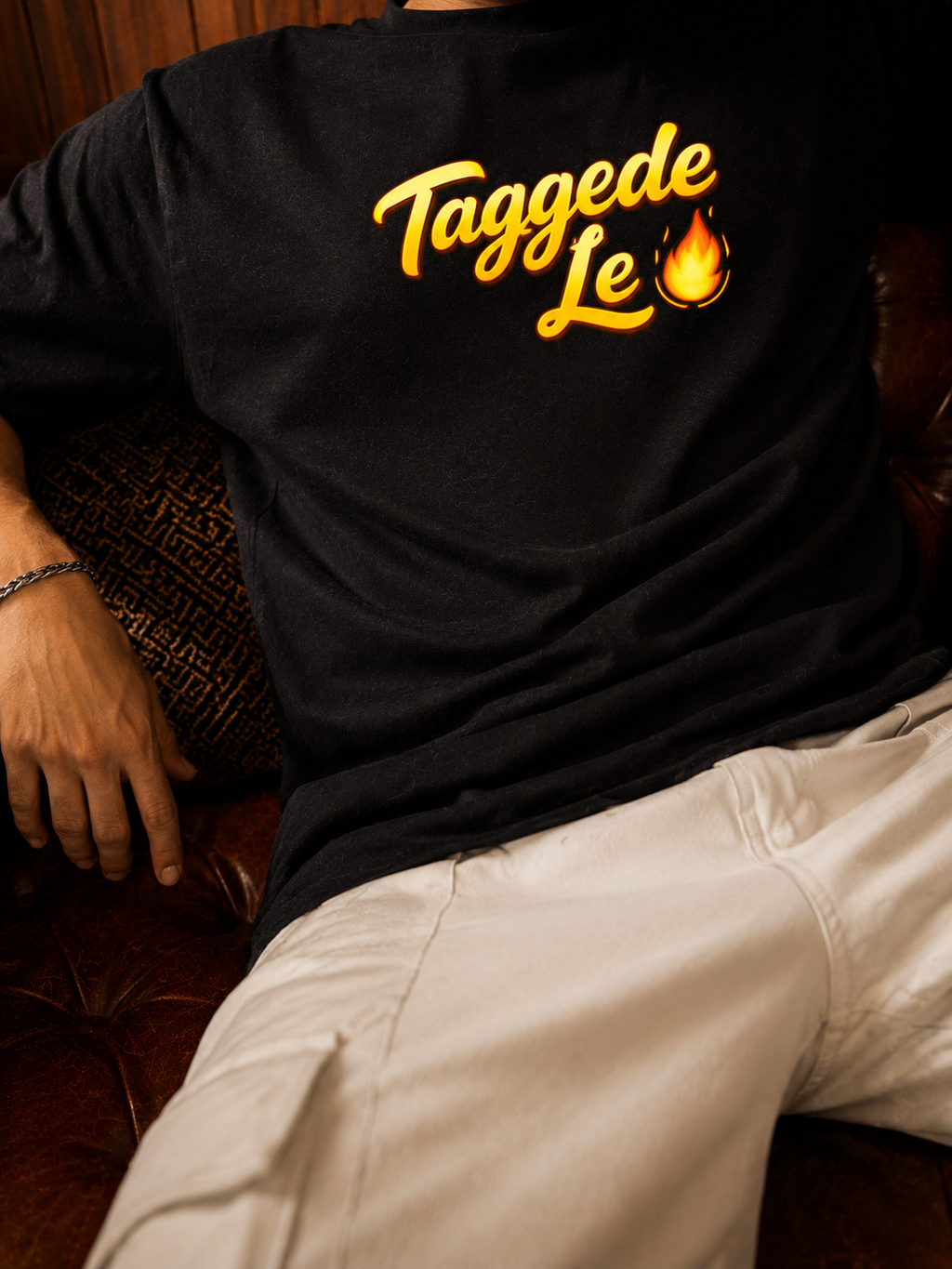 Taggede Le Oversized T-Shirt